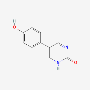 5-(4-Hydroxyphenyl)-2-hydroxypyrimidine