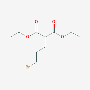 molecular formula C10H17BrO4 B030597 Diethyl 3-bromopropylmalonate CAS No. 10149-21-0