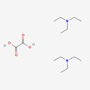 molecular formula C14H32N2O4 B3059705 N,N-Diethylethanamine ethanedioate (2:1) CAS No. 118428-47-0
