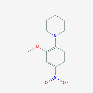 1-(2-Methoxy-4-nitrophenyl)piperidine