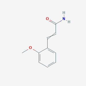molecular formula C10H11NO2 B3059711 2-Propenamide, 3-(2-methoxyphenyl)-, (Z)- CAS No. 118653-15-9