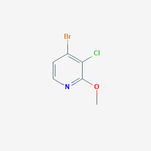 molecular formula C6H5BrClNO B3059742 4-Bromo-3-chloro-2-methoxypyridine CAS No. 1227502-27-3