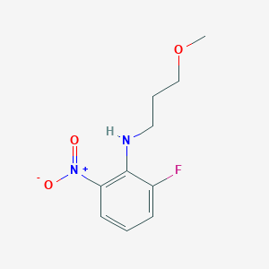 2-Fluoro-N-(3-methoxypropyl)-6-nitroaniline