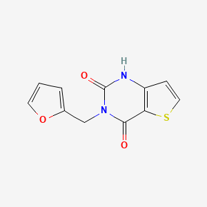 3-(2-furylmethyl)thieno[3,2-d]pyrimidine-2,4(1H,3H)-dione