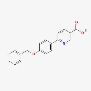 6-(4-Benzyloxyphenyl)nicotinic acid