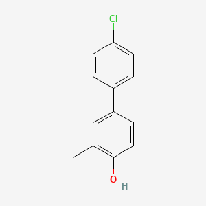 4-(4-Chlorophenyl)-2-methylphenol