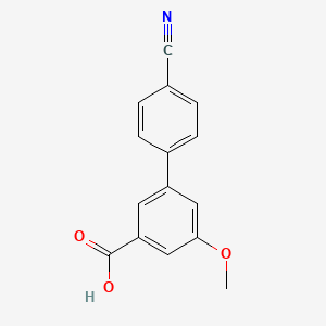 3-(4-Cyanophenyl)-5-methoxybenzoic acid