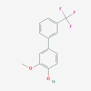 2-Methoxy-4-(3-trifluoromethylphenyl)phenol
