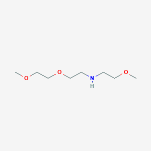 molecular formula C8H19NO3 B3059817 Ethanamine, 2-(2-methoxyethoxy)-N-(2-methoxyethyl)- CAS No. 128620-95-1