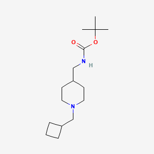 tert-Butyl [1-(cyclobutylmethyl)piperidin-4-yl]methylcarbamate