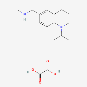 1-(1-Isopropyl-1,2,3,4-tetrahydroquinolin-6-yl)-N-methylmethanamine oxalate