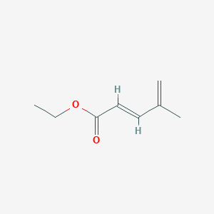 2,4-Pentadienoic acid, 4-methyl-, ethyl ester, (E)-