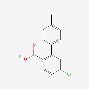 4-Chloro-2-(4-methylphenyl)benzoic acid