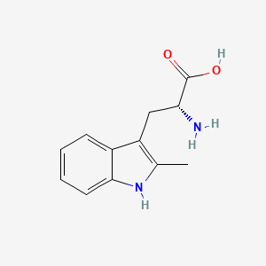 molecular formula C12H14N2O2 B3059904 2-甲基-d-色氨酸 CAS No. 140852-06-8