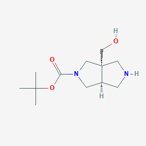 cis-tert-Butyl 3a-(hydroxymethyl)hexahydropyrrolo[3,4-c]pyrrole-2(1H)-carboxylate