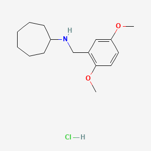N-(2,5-Dimethoxybenzyl)cycloheptanamine hydrochloride