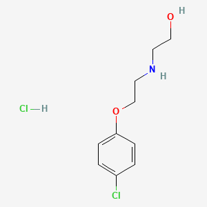 2-{[2-(4-Chlorophenoxy)ethyl]amino}ethanol hydrochloride