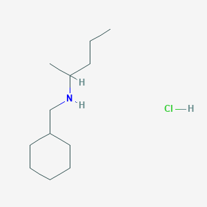 N-(Cyclohexylmethyl)-2-pentanamine hydrochloride