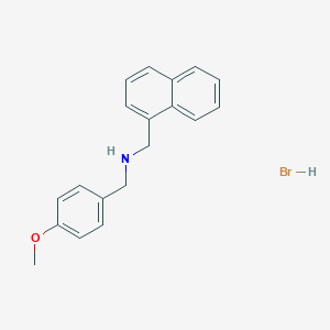 N-(4-Methoxybenzyl)-1-(naphthalen-1-yl)methanamine hydrobromide