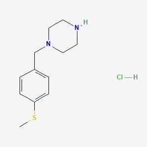 1-[4-(Methylthio)benzyl]piperazine hydrochloride
