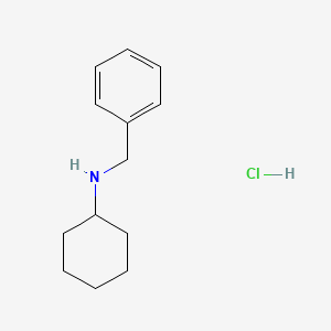 molecular formula C13H20ClN B3060092 N-Benzylcyclohexylamine hydrochloride CAS No. 16350-96-2