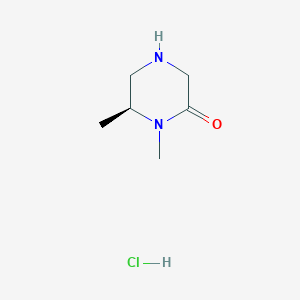 (6S)-1,6-Dimethyl-2-piperazinone hydrochloride