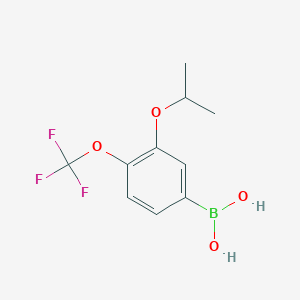 3-Isopropoxy-4-(trifluoromethoxy)phenylboronic acid