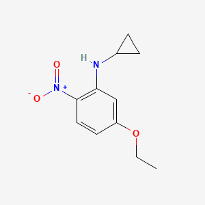 N-Cyclopropyl-5-ethoxy-2-nitroaniline