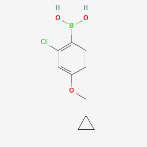 2-Chloro-4-(cyclopropylmethoxy)phenylboronic acid