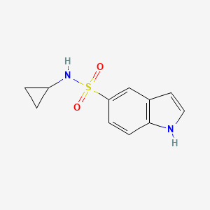 N-Cyclopropyl-1H-indole-5-sulfonamide