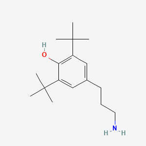 Phenol, 4-(3-aminopropyl)-2,6-bis(1,1-dimethylethyl)-