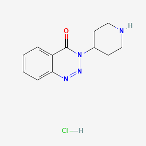 3-(Piperidin-4-yl)benzo[d][1,2,3]triazin-4(3H)-one hydrochloride