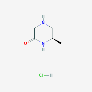 (6R)-6-methyl-2-piperazinone hydrochloride