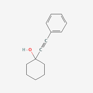 molecular formula C14H16O B3060222 1-(Phenylethynyl)-1-cyclohexanol CAS No. 20109-09-5