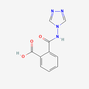 2-(1,2,4-Triazol-4-ylcarbamoyl)benzoic acid