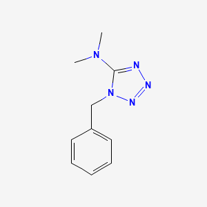 1-benzyl-N,N-dimethyltetrazol-5-amine