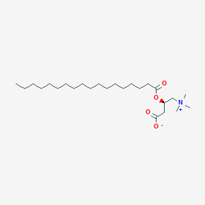 molecular formula C25H49NO4 B3060342 Stearoylcarnitine CAS No. 25597-09-5