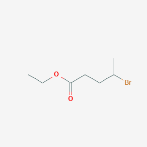 molecular formula C7H13BrO2 B3060348 4-溴戊酸乙酯 CAS No. 27126-42-7