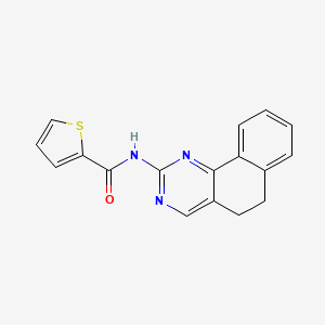 N-(5,6-dihydrobenzo[h]quinazolin-2-yl)-2-thiophenecarboxamide