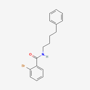 molecular formula C17H18BrNO B3060399 2-bromo-N-(4-phenylbutyl)benzamide CAS No. 332408-69-2