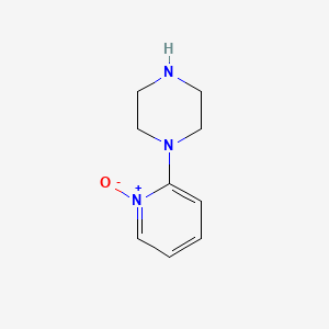 molecular formula C9H13N3O B3060401 1-(1-Oxido-2-pyridinyl)piperazine CAS No. 337956-36-2