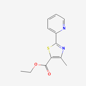Ethyl 4-methyl-2-(pyridin-2-yl)thiazole-5-carboxylate