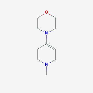 molecular formula C10H18N2O B3060482 4-(1-甲基-1,2,3,6-四氢吡啶-4-基)吗啉 CAS No. 42833-31-8