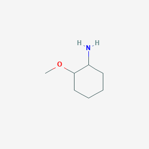 molecular formula C7H15NO B3060494 2-Methoxycyclohexan-1-amine CAS No. 4342-43-2