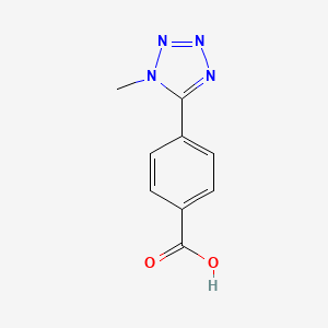 molecular formula C9H8N4O2 B3060532 4-(1-甲基-1H-四唑-5-基)-苯甲酸 CAS No. 501662-54-0