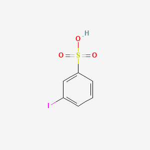 molecular formula C6H5IO3S B3060538 3-碘苯磺酸 CAS No. 50702-37-9