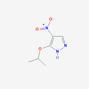 B3060546 3-Isopropoxy-4-nitro-1H-pyrazole CAS No. 512810-09-2