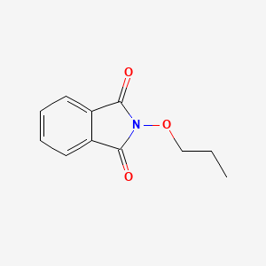 molecular formula C11H11NO3 B3060549 N-丙氧基邻苯二甲酰亚胺 CAS No. 51951-26-9