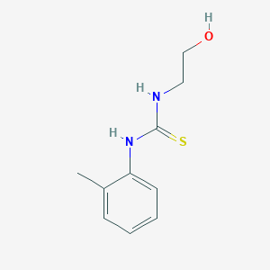 B3060553 N-(2-hydroxyethyl)-N'-(2-methylphenyl)thiourea CAS No. 52266-56-5