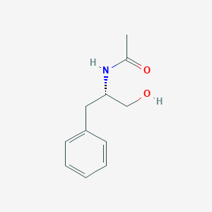 molecular formula C11H15NO2 B3060556 (S)-N-(1-羟基-3-苯基丙烷-2-基)乙酰胺 CAS No. 52485-51-5